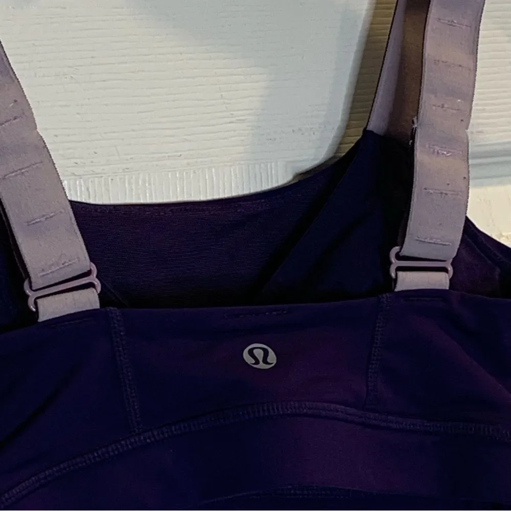Lululemon Adjust Me Bra Concord Grape Size 4